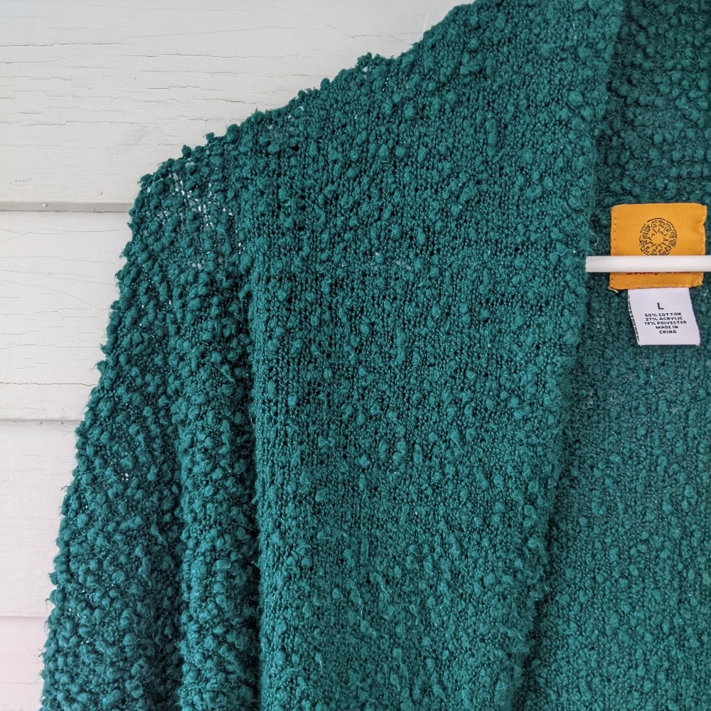 Ruby Rd. Emerald green sweater - Picture 4 of 5